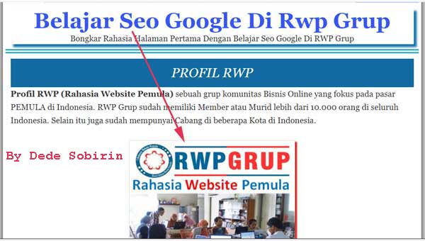 review belajar seo google di rwp